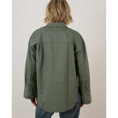 Closed Overshirt Faded Green