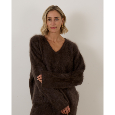 Lisa Yang Margareta Pullover Wood Brushed