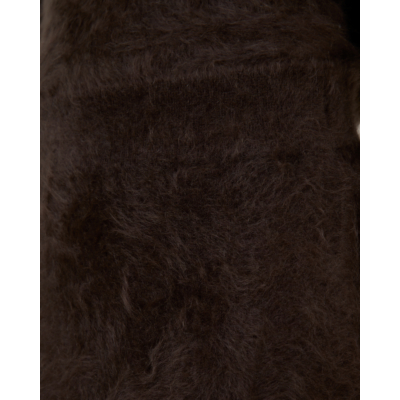 Lisa Yang Rok midi wijd wood brushed