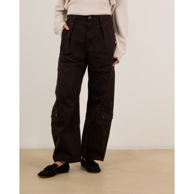 Citizens of Humanity Cargo broek Flight Pant Carob Dark Brown