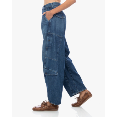 Citizens of Humanity Flightpant cargo jeans donkerblauw