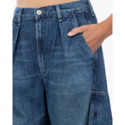 Citizens of Humanity Flightpant cargo jeans donkerblauw