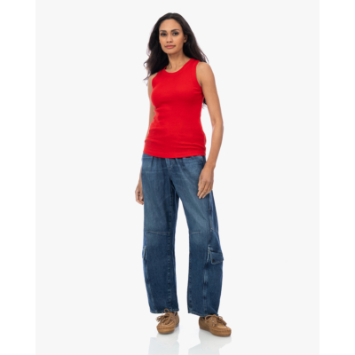 Citizens of Humanity Flightpant cargo jeans donkerblauw