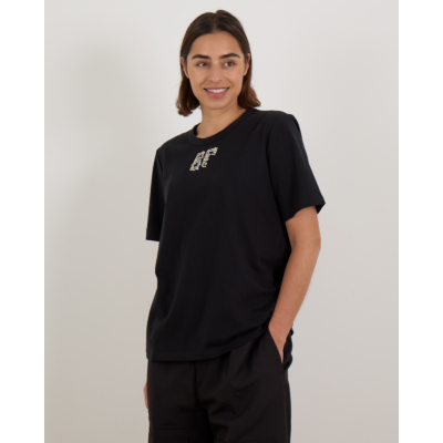 Baum und Pferdgarten Jawo T-shirt met Rhinestone Logo Zwart