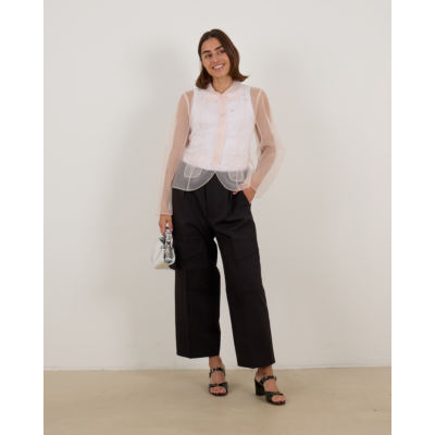 Baum und Pferdgarten Belottie Transparante Blouse Off-white