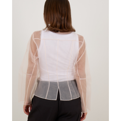 Baum und Pferdgarten Belottie Transparante Blouse Off-white