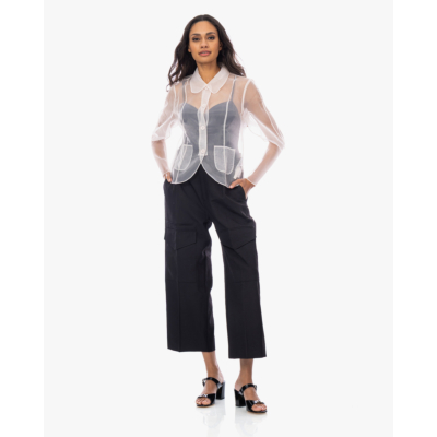 Baum und Pferdgarten Belottie Transparante Blouse Off-white