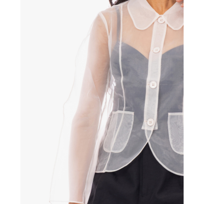 Baum und Pferdgarten Belottie Transparante Blouse Off-white