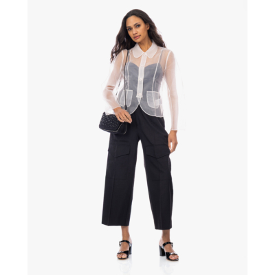 Baum und Pferdgarten Belottie Transparante Blouse Off-white