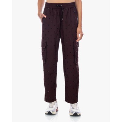 Baum und Pferdgarten Nemu Cargo Pantalon met Pailleten Bordeaux