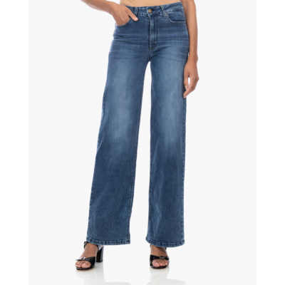 Lois Palazzo Jeans Cobalt Stone L32