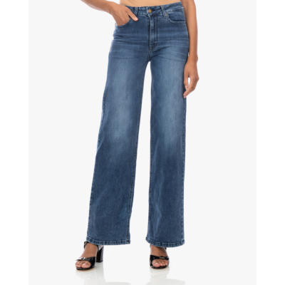 Lois Palazzo Jeans Cobalt Stone Blauw L34