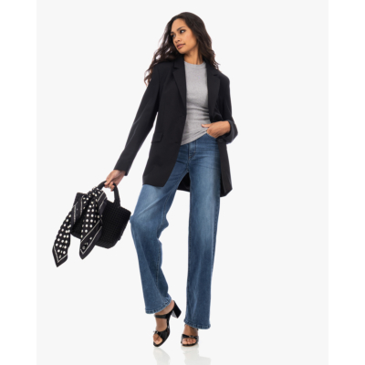 Lois Palazzo Jeans Cobalt Stone Blauw L34