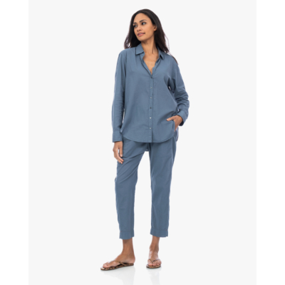 Xírena Beau Blouse Staal Blauw
