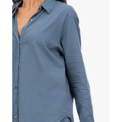 Xírena Beau Blouse Staal Blauw