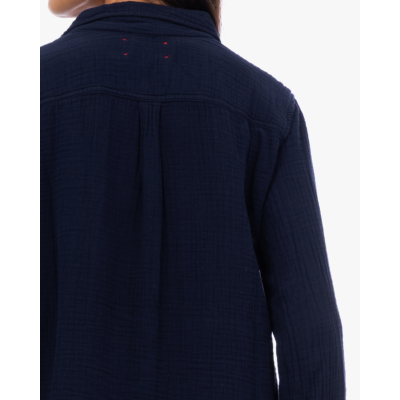 Xírena Scout Shirt Blouse Navy