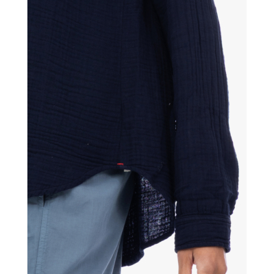 Xírena Scout Shirt Blouse Navy