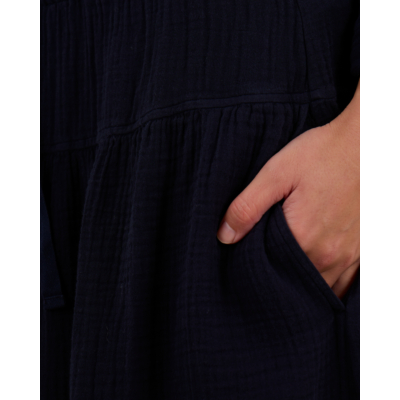 Xírena Irene Flowy Midi Rok Navy