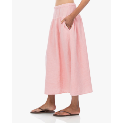 Xírena Irene Flowy Midi Rok Roze