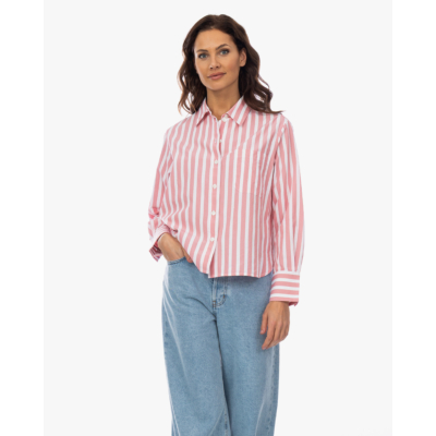 Xírena Monroe Blouse Gestreept Roze