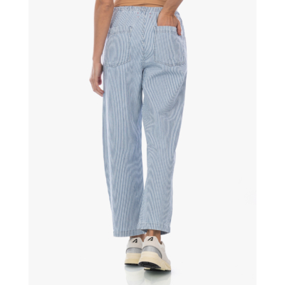 Xírena Baxter Gestreepte Pull-on Broek Blauw