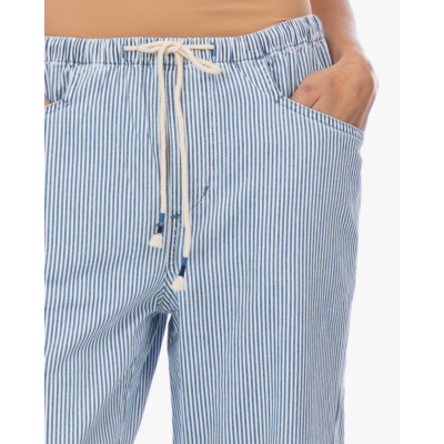 Xírena Baxter Gestreepte Pull-on Broek Blauw