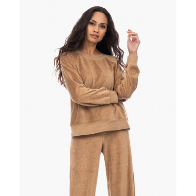 Xírena Pierre crewneck sweater bruin