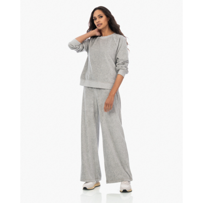Xírena Manon sweatpants met elastische band grijs