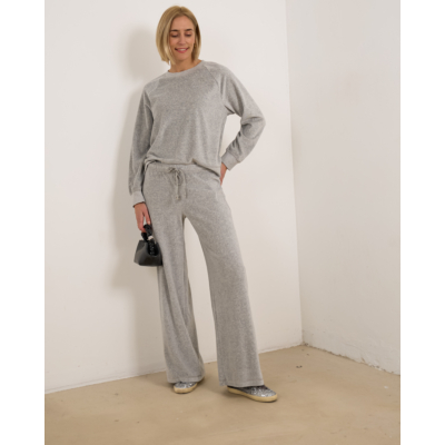 Xírena Manon sweatpants met elastische band grijs