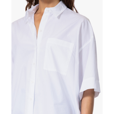 Drykorn Velmira Katoenen Blouse Wit
