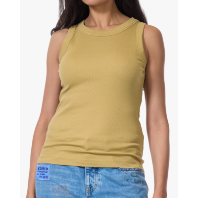Drykorn Olina Tanktop Mosterd Geel