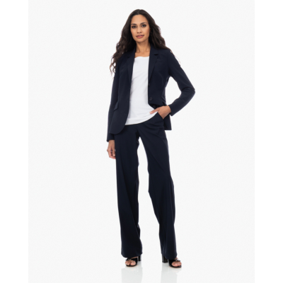 Japan TKY Daryo Heavy Travel High Waist Pantalon Blauw