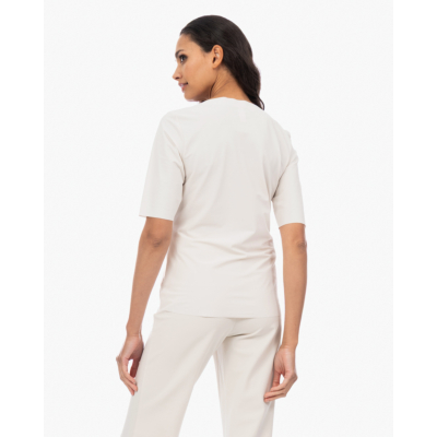 Japan TKY Fukiko Travel Jersey Korte Mouwen Off-white