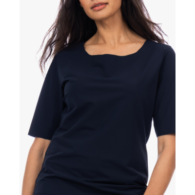 Japan TKY Fukiko Travel Jersey Korte Mouwen Zwartblauw
