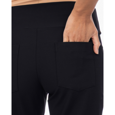 Japan TKY Zaya Travel Pantalon met Elastische band Zwart