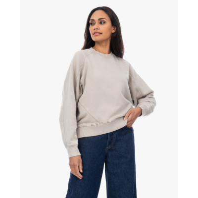 Drykorn sweater crewneck dames 1714 brown
