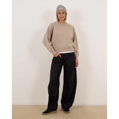 Drykorn sweater crewneck dames 1714 brown