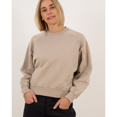 Drykorn sweater crewneck dames 1714 brown