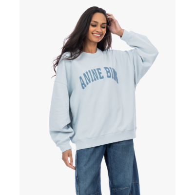 Anine Bing Miles Crewneck Sweater Lichtblauw
