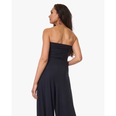 Japan TKY Jumpy Light Travel Jersey Jumpsuit Zwartblauw