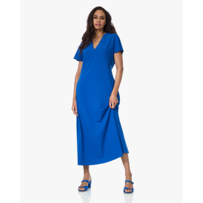 Japan TKY Yukijura Travel Jersey Jurk met Ceintuur True Indigo