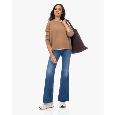Lisa Yang Mila Kasjmier Pullover Trui Bruin