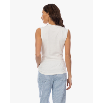 Closed Modalmix Jersey Top Ivory