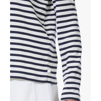 Closed Gestreepte Longsleeve Marine