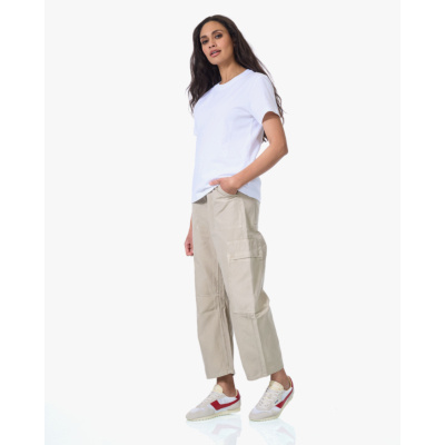 Closed Bio Katoenen T-shirt Wit