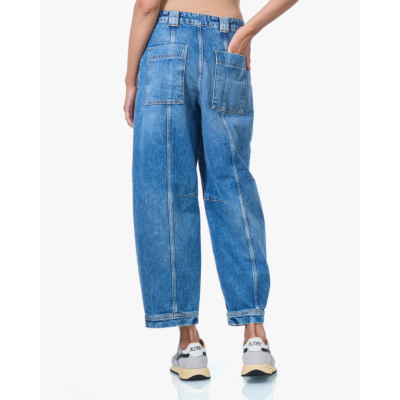 Closed Rhannon Mid Waist Comfort Stretch Barrel Jeans