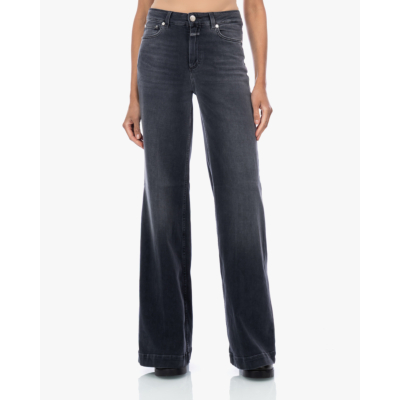 Closed Glow Up Wide Leg Jeans Grijs