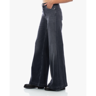 Closed Glow Up Wide Leg Jeans Grijs
