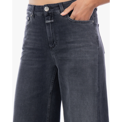 Closed Glow Up Wide Leg Jeans Grijs