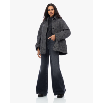 Closed Glow Up Wide Leg Jeans Grijs